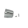 Danco Faucet Handle, Zinc, Chrome Plated, For Price Pfister Verve Two Handle TubShower Faucets 80457